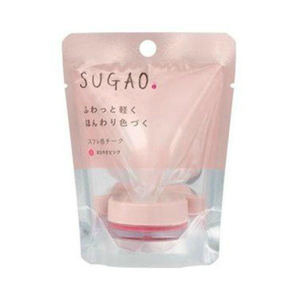 【定形外郵便】ロート製薬 SUGAO スフレ感チーク はなやぎピンク 4.8g 1個｜atlife-shop