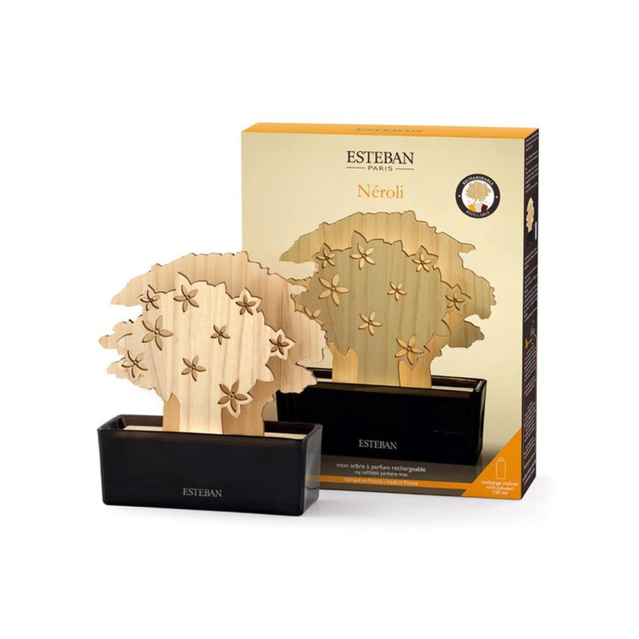【送料無料・まとめ買い×3個セット】日本香堂 エステバン ネロリ フレグランス ツリー ホワイトフローラルの香り 150ml