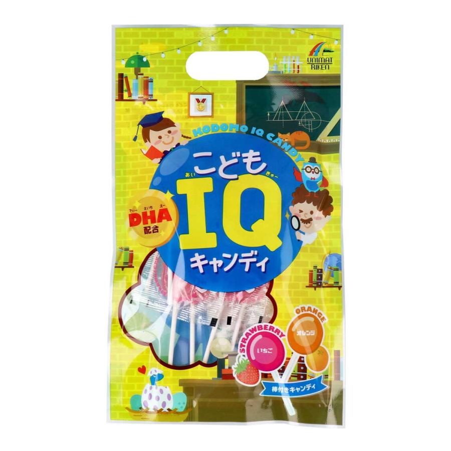 ユニマットリケン こどもIQキャンディ DHA配合 10本入 : アット ユニマットリケン こどもIQキャンディ DHA配合 10本入 : アット