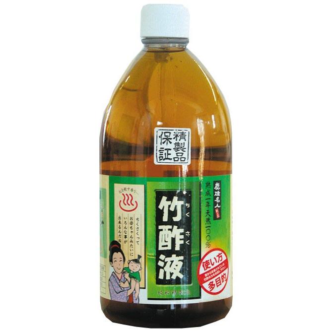 日本漢方研究所 炭焼名人 竹酢液 1L お徳用サイズ （4984090555212）｜atlife