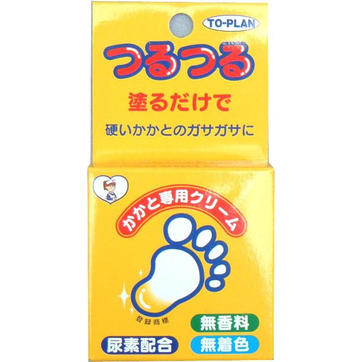 東京企画販売 ト・プラン かかと専用クリーム 30g (角質柔軟クリーム)（4949176020817）｜atlife