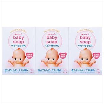 牛乳石鹸 キューピー ベビー石けん 90g×3コ入（4901525371032