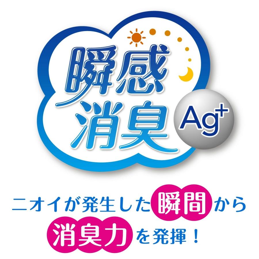 日本製紙クレシア ポイズ さらさら素肌 吸水ナプキン 中量用 16枚入 (4901750809072)｜atlife｜04