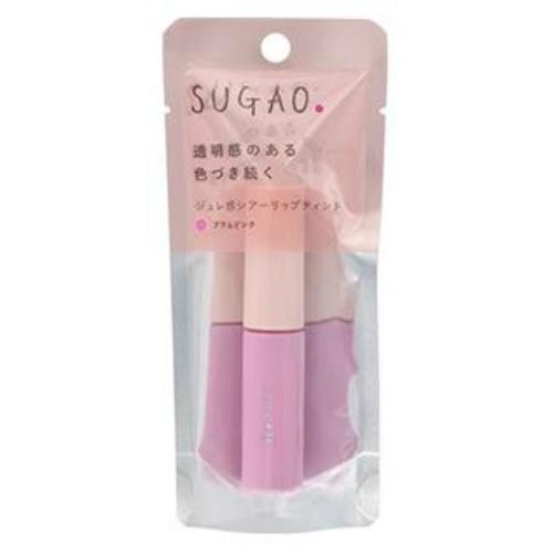 ロート製薬 SUGAO ジュレ感シアーリップティント プラムピンク 4.7ml 1個｜atlife