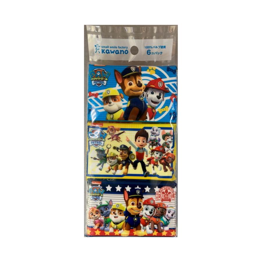 最安値で 送料無料 河野製紙 パウ パトロール ミニポケットティシュ 6p 1個 Wantannas Go Id