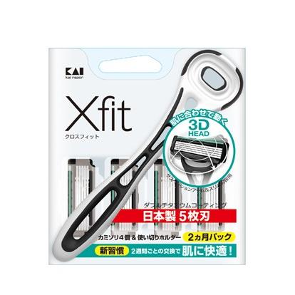 貝印 Xfit クロスフィット 替刃４個入 ｃｌ 101 690 日用品 生活雑貨の店 カットコ 通販 Yahoo ショッピング