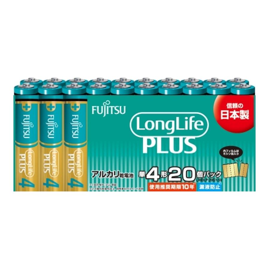 配送おまかせ)FDK FUJITSU ロング ライフプラス アルカリ乾電池 LR03LP