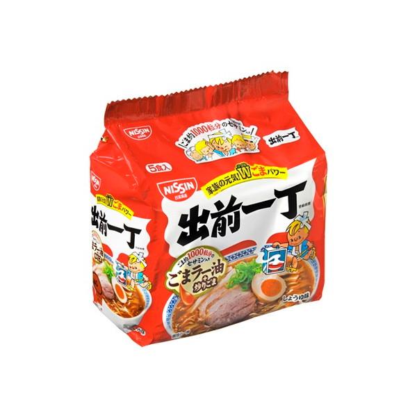 送料無料) 日清 出前一丁 5食入×6個セット : 日用品・生活雑貨の店