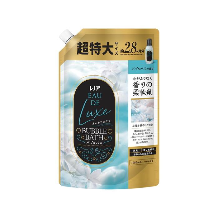 (送料無料・まとめ買い×6個セット)P\u0026G レノア オードリュクス バブルバスの香り つめかえ用 超特大サイズ 1050mLの画像