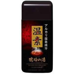 アース製薬 温素 琥珀の湯 600g （入浴剤）（4901080555212） ×10点セット 【まとめ買い特価！】｜atlife