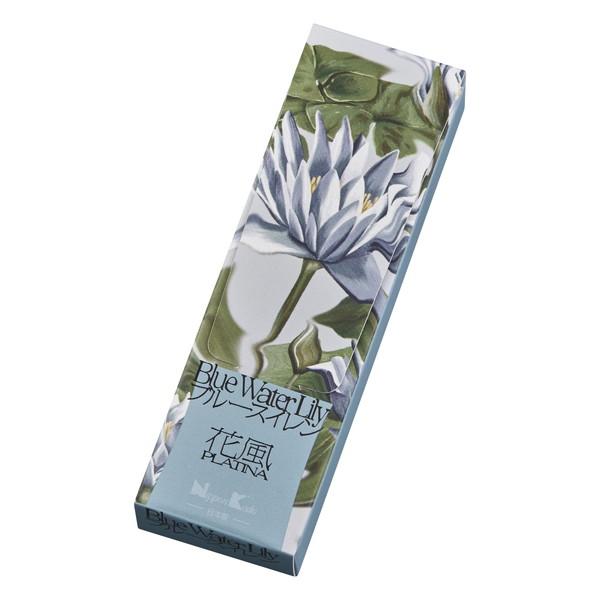 (送料無料・まとめ買い×12個セット)日本香堂 花風 プラチナ ブルースイレン 小バラ詰 50g 線香の画像