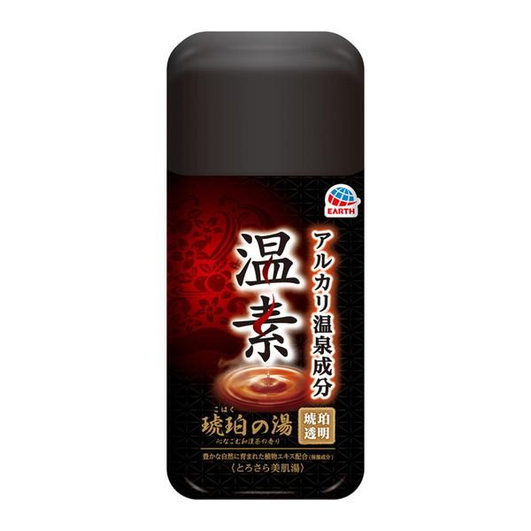 アース製薬 温素 琥珀の湯 600g ×16点セット (4901080555212)_16