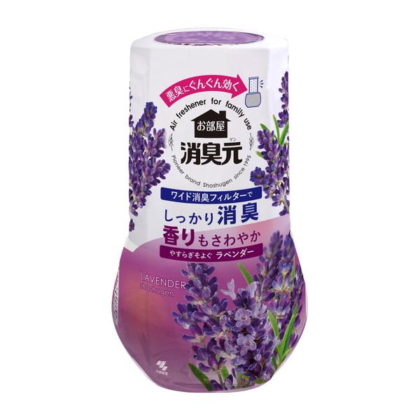 (送料無料・まとめ買い×16個セット)小林製薬 お部屋の消臭元 やすらぎそよぐ ラベンダー 400mL_1