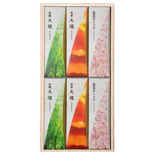 (貨物輸送無料・まとめ買い×20個仕掛ける) 日本香堂 天壇 差し上げ物 3000  桐箱サック6入 冠婚葬祭、宗教用品-仏壇、仏具