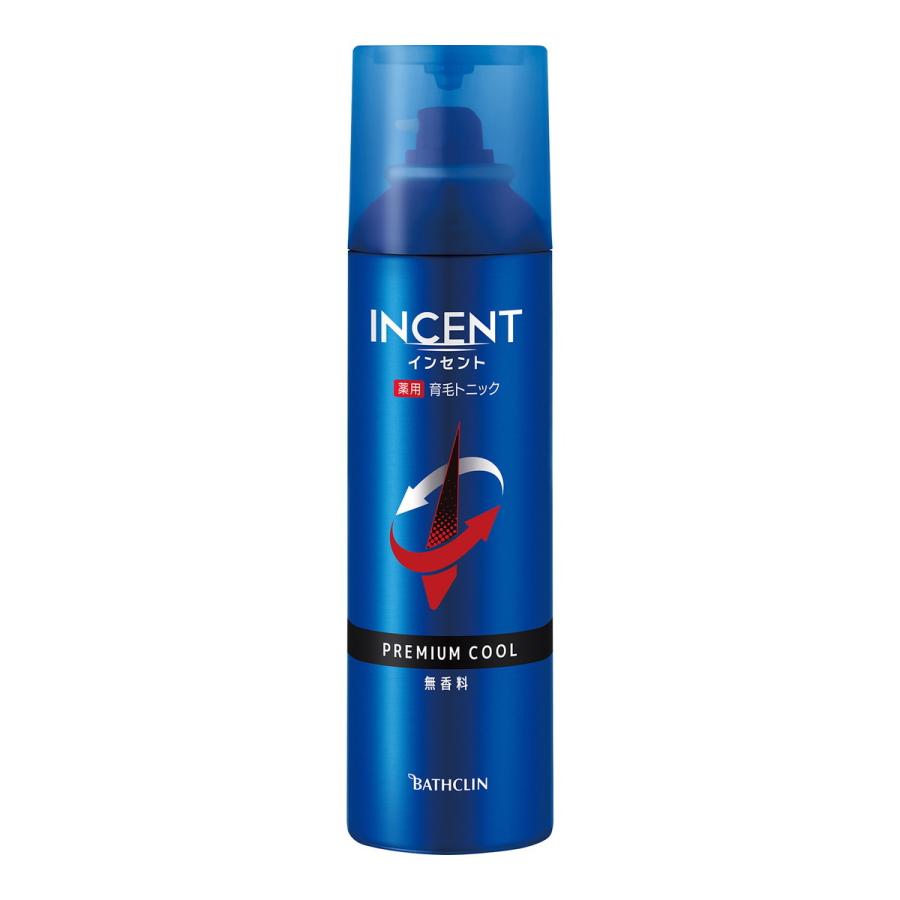 INCENT - (貨物輸送無料・まとめ買い×24個仕かける)バスクリン はたご屋仙 薬用 育毛整髪剤 無芳ばしさ プレミアムクール 190g