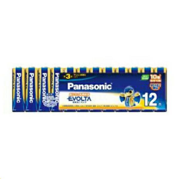 パナソニック（Panasonic） アルカリ乾電池 EVOLTA(エボルタ) 単3形 12本 LR6EJ/12SW×30点セット (4984824811393)の画像