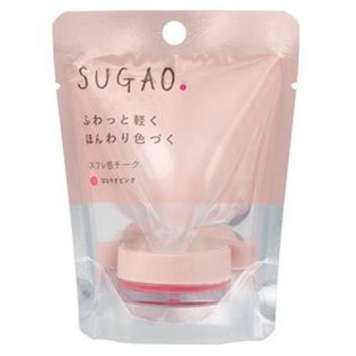 【送料無料・まとめ買い×36個セット】ロート製薬 SUGAO スフレ感チーク はなやぎピンク 4.8g 1個｜atlife