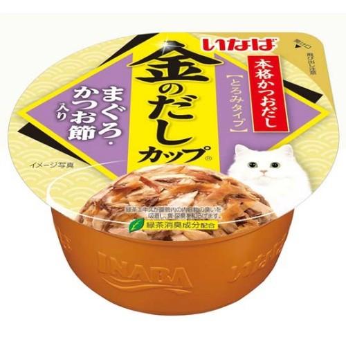 (送料無料・まとめ買い×48個セット)いなば 金のだしカップ まぐろ・かつお節入り(70g) 1個