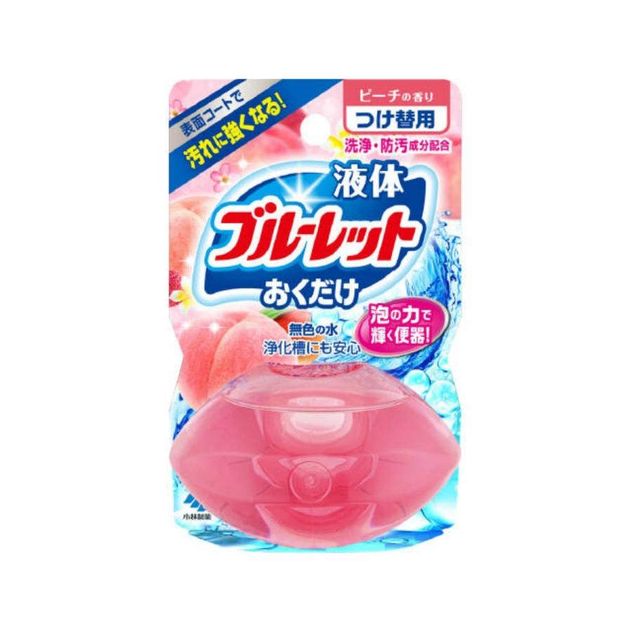 国内在庫 小林製薬 液体ブルーレットおくだけ除菌ex トイレタンク 芳香洗浄剤 本体 スーパーアクアソープの香り 70ml 1個 Fucoa Cl