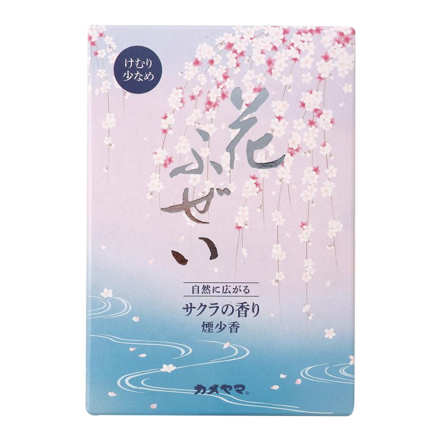 カメヤマ 花ふぜい 桜 煙少香 徳用大型 ２２０Ｇ 桜の香りを再現したお線香×60点セット_5