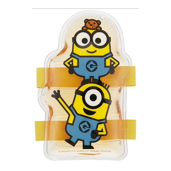 (送料無料・まとめ買い×72個セット)スケーター ベルト付き 保冷剤 ミニオン CLBB1 ランチベルト_1