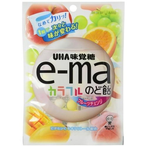 Uha味覚糖 E Ma イーマ のど飴 カラフルフルーツチェンジ 50g 72個セット まとめ買い特価 101 X072 976 日用品 生活雑貨の店 カットコ 通販 Yahoo ショッピング