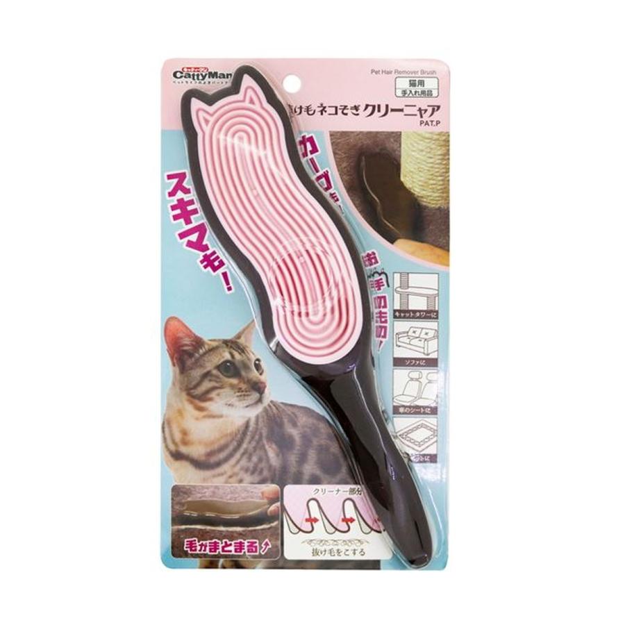 (送料無料・まとめ買い×96個セット)ドギーマンハヤシ キャティーマン 抜け毛ネコそぎクリーニャア 猫用