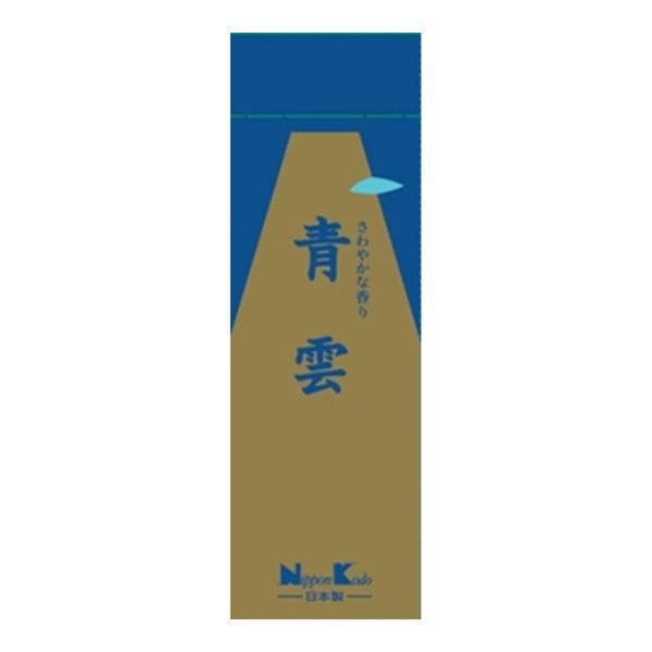 (送料無料・まとめ買い×100個セット)日本香堂 青雲 新徳用型 100g 線香の画像