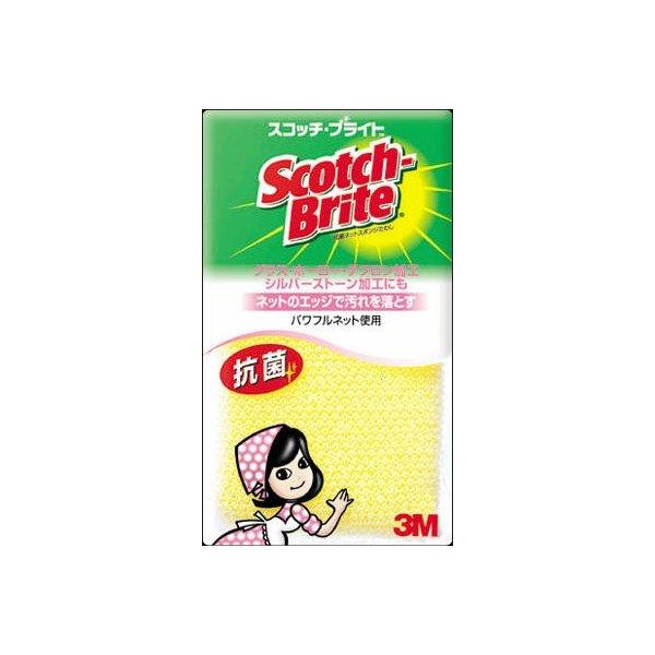3M スコッチ・ブライト 抗菌ネットスポンジたわし(パワフルネット)×120点セット (4519001167385）の画像