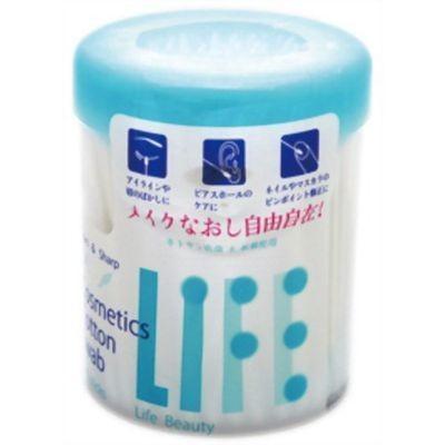 コスメティックコットン スワブ 化粧用綿棒 １４０本入×144個セット (4976558005209) (まとめ買い価格！)