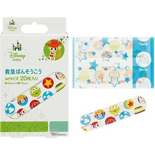 【送料無料・まとめ買い×200個セット】 スケーター 救急 ばんそうこう トイストーリー Mサイズ 20枚入り QQB1 1個