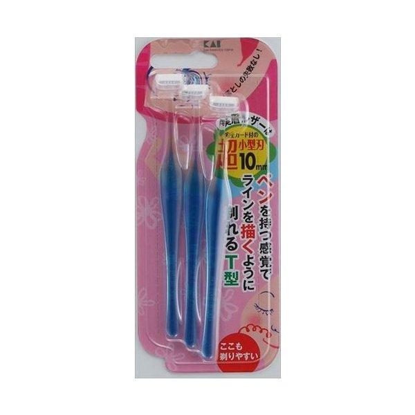 貝印 プチアイブローレザー T型 3本入×200点セット まとめ買い価格！(4901331011603)_1