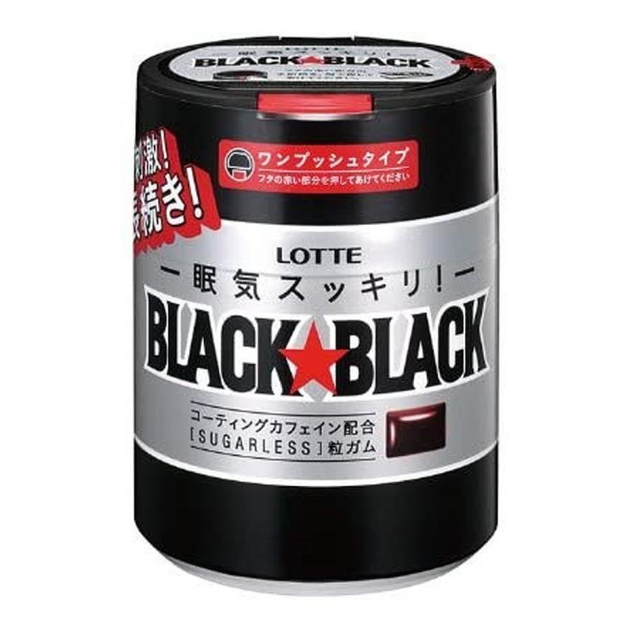 【送料無料】ロッテ BLACK BLACK ブラックブラック ワンプッシュボトル 140g 1個｜atlife