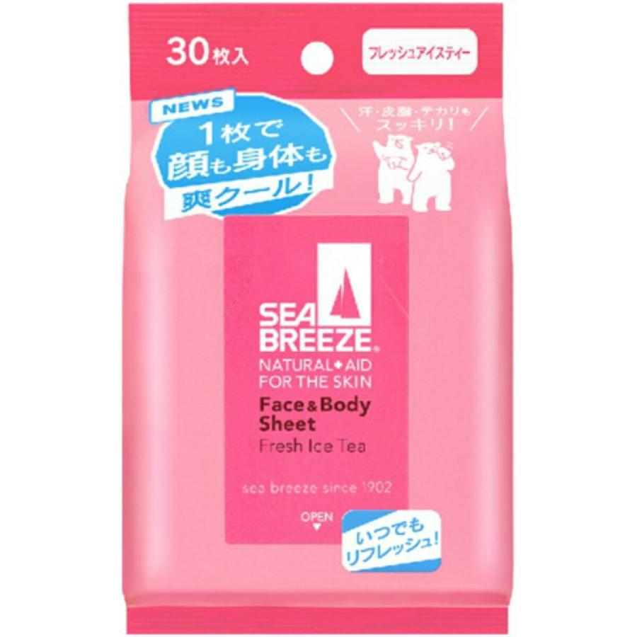 残りわずか シーブリーズ フェイス ボディシート フレッシュアイスティー 30枚 6個 ファイントゥデイ資生堂 Riosmauricio Com