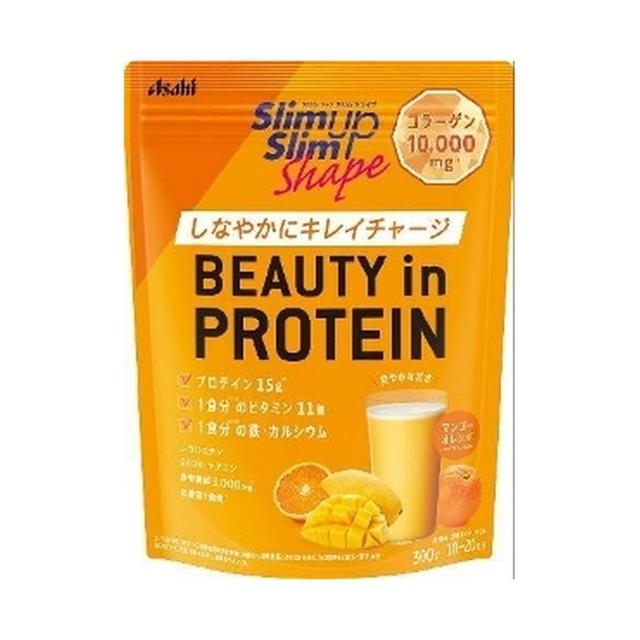 (送料無料・まとめ買い×10個セット)スリムアップスリム シェイプ BEAUTY in PROTEIN 300gの画像