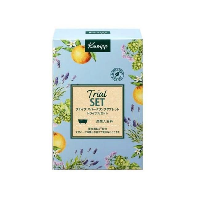 (送料無料・まとめ買い×12個セット)クナイプ・ジャパン クナイプKNEIPP スパークリングタブレット トライアルセット 50g×6個入 炭酸入浴料_1