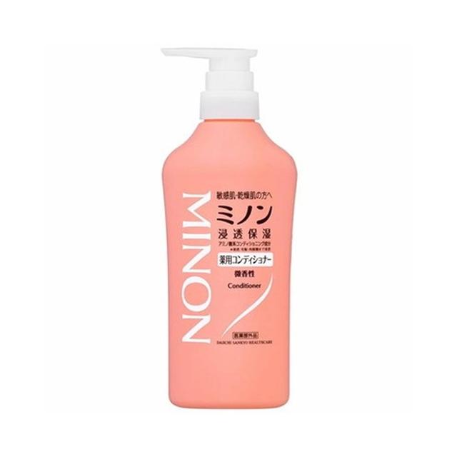 (送料無料・まとめ買い×18個セット)第一三共 MINON ミノン 薬用コンディショナー 450mlの画像