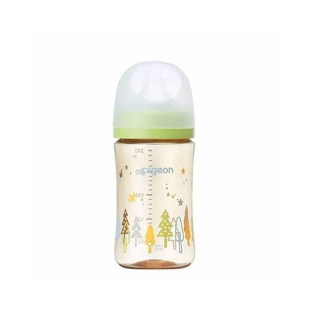(送料無料・まとめ買い×40個セット)ピジョン 母乳実感 哺乳びん プラスチック Tree 240ml_1