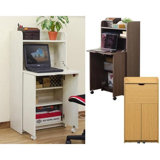 折りたたみ 収納 デスク パソコン机 作業台 ナチュラル 省スペース 収納家具 5237 8 Atmack 家具 雑貨 贈り物 通販 Yahoo ショッピング
