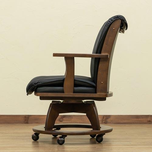 ダイニングチェア 回転式 チェア 肘掛け キャスター付き おしゃれ 食卓