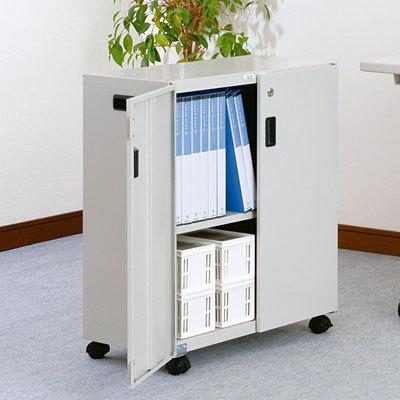 ナカバヤシ 鍵付き 両開き扉 書類キャビネット 書棚 収納棚 ナカバヤシ 鍵付き 両開き扉 書類キャビネット 書棚 収納棚