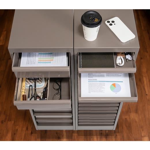 レターケース A4 不透明 書類ケース マット スチール 書類整理 収納 9