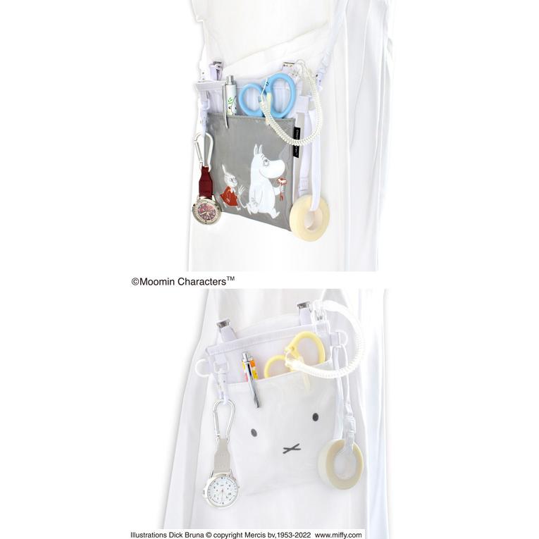 MOOMIN（ムーミン） ペンポーチ 3WAY ソフト ポケット ミニ ポーチ