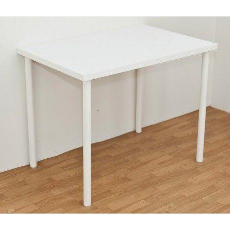 フリーテーブル デスク 90cm×60cm 平机 作業台 木製天板 ホワイト 白 デスク 90×60cm 机 木製 テーブル パソコンデスク ワークデスク