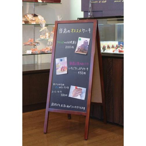 ウェルカムボード　L型看板　スタンドボード　店舗看板　メニューボード　カフェお店 両面使用 看板 メニューボード L ブラックボード ホワイトボード