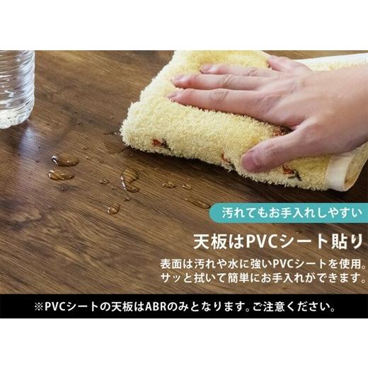 W80 収納 付き 折りたたみ テーブル 棚板付き ローテーブル ウォールナット 机 完成品 センターテーブル ローデスク |  | 04