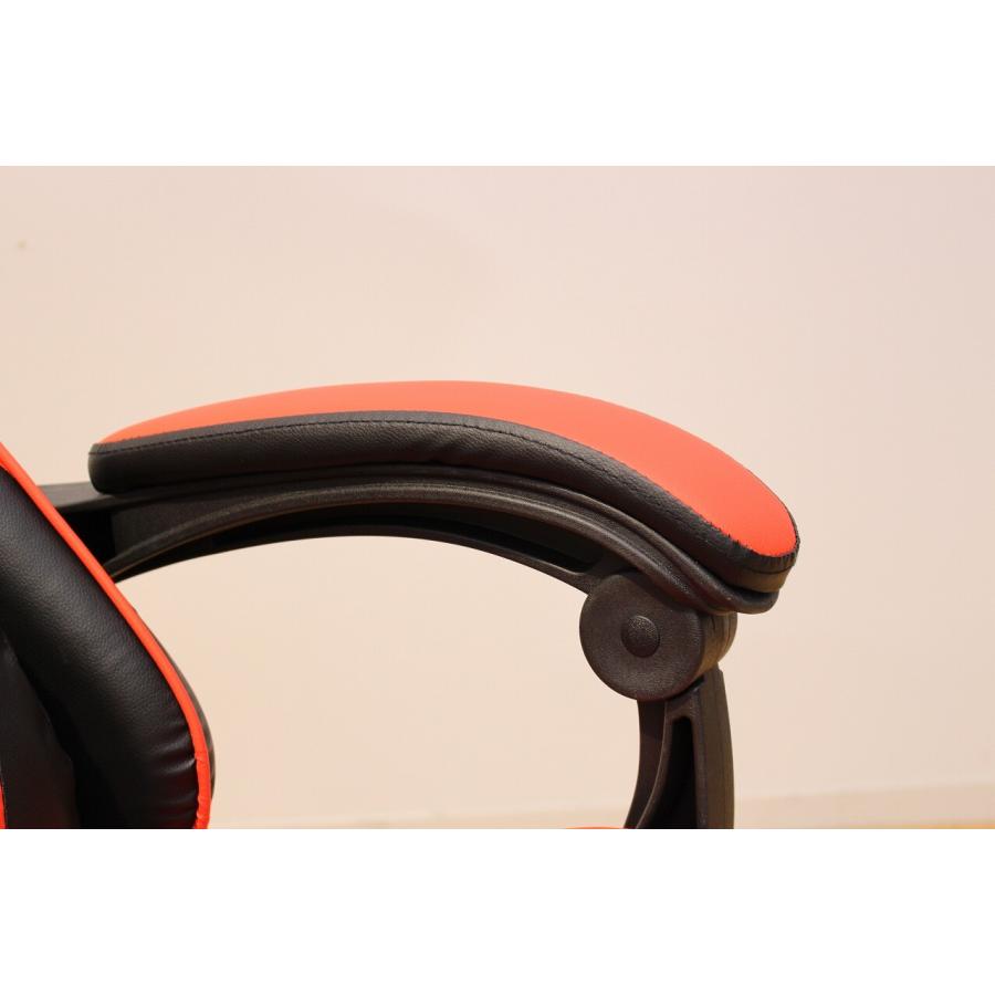 フットレスト付きレーシングチェア TAN-209(オフィスチェア ゲーミングチェア レーシングデザイン 椅子 リラックスチェア パーソナル