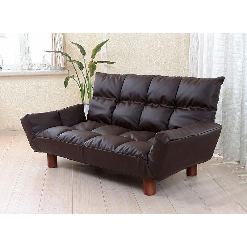 シンプルカウチソファ　TAN-862（ローソファー リクライニング カフェ かわいい 家具 レトロ モダン シンプル リビング） |  | 01