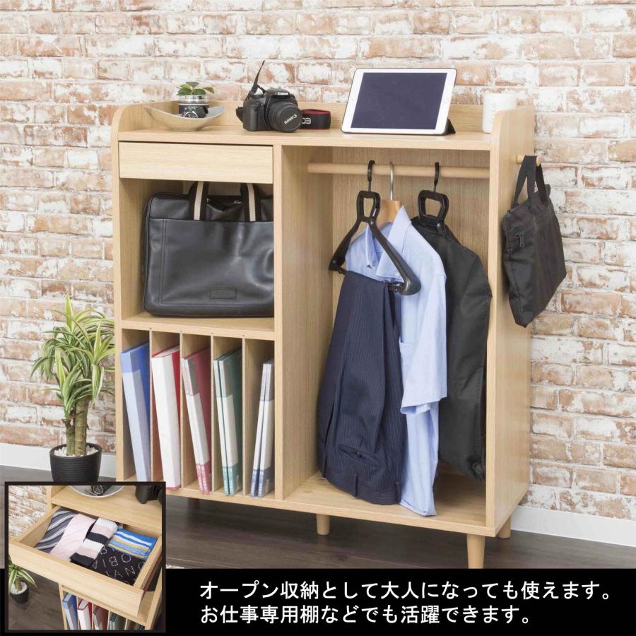 ランドセルラック(XU-10)(北海道・沖縄・離島不可)(キッズ家具、ランドセルラック、収納家具、ラック、棚)の画像