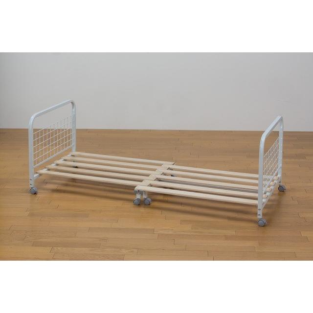 桐すのこ布団収納ラック TS-80(押し入れ収納 押し入れラック 布団ラック 伸縮 スライド式 木製 キャスター付き 棚 湿気) |  | 03